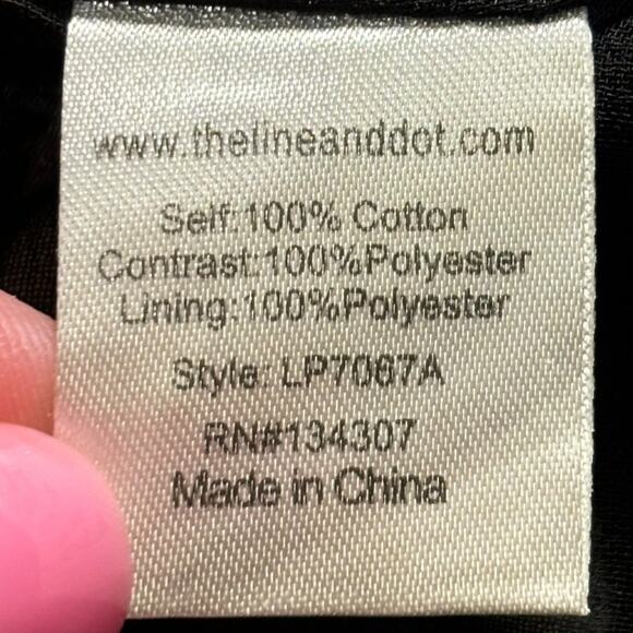 Line & Dot NWT Women's Neo Zebra Print Beaded Shorts - Size Medium - Picture 7 of 7